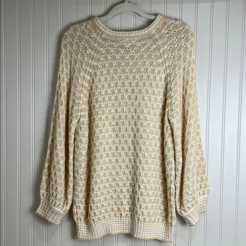 Lilly Pulitzer Women’s Corabelle Sweater Sandbar Honeycomb Size Large - Picture 5 of 9
